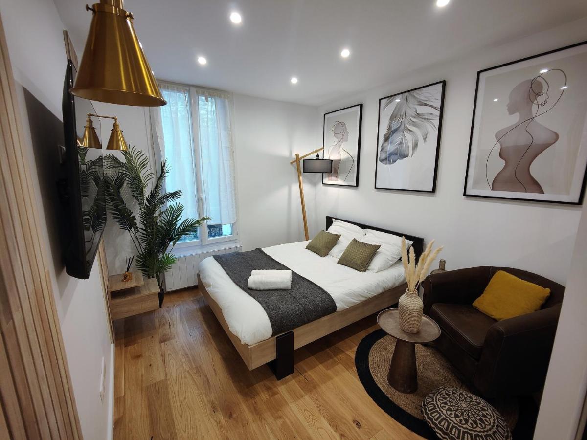 Elegant Studio Paris - Montmartre Lejlighed Eksteriør billede